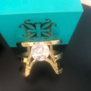 Rustic Cuff mixed media cuff